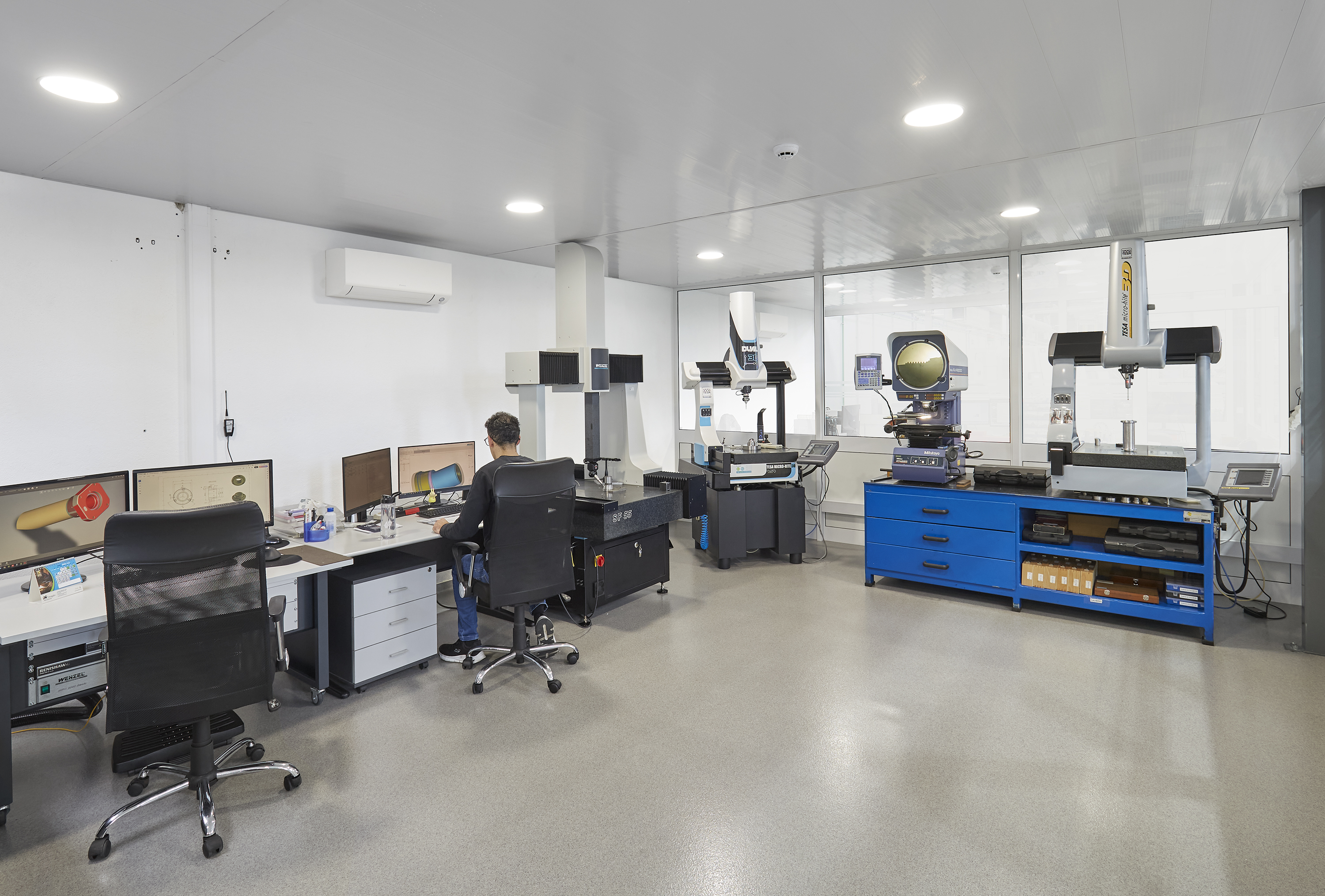 Laboratório de metrologia da JL Santos